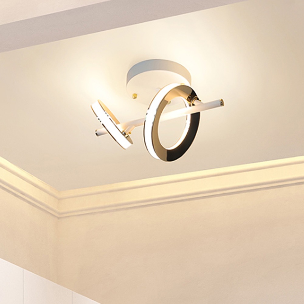 카르샤 LED 현관 인테리어 조명 15W 플리커프리 천장등 베란다 [직부타입/센서타입] 