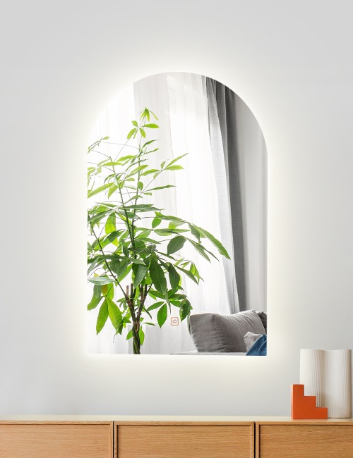 아르코 LED 아치 거울조명 거울 욕실등 무드등 욕실 벽등
