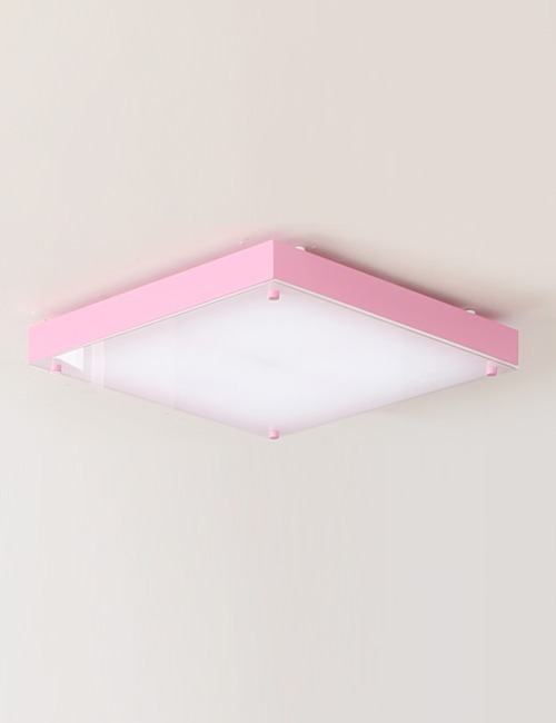 비비드 컬러 아크릴 방등 인기 조명 핫 핑크 인테리어 디자인 LED 조명 추천 전등 교체