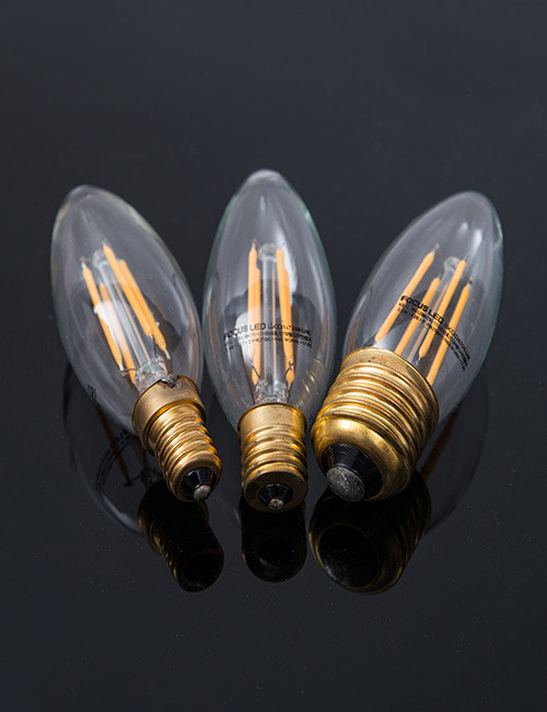[FC] COB 3.5W LED 에디슨 촛대구 (E14,E17,E26)