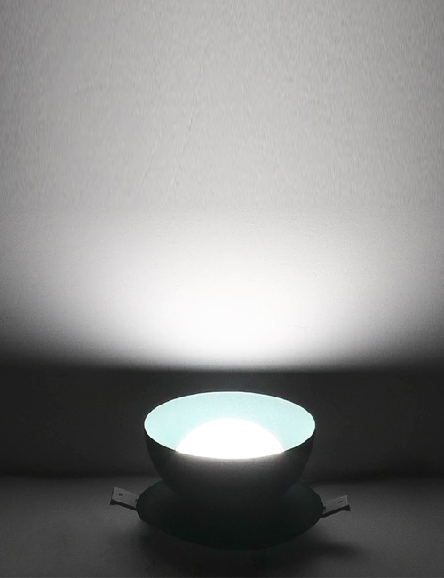 어텀 COB LED 매입등 8W 주백색 다운라이트 반매입 반공 