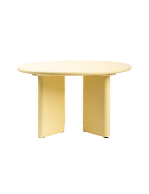 하파 커피 테이블 [크림옐로우] 업소용 테이블 