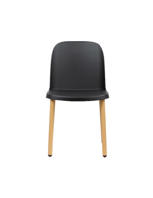로튼 체어 [블랙] 플라스틱 의자 