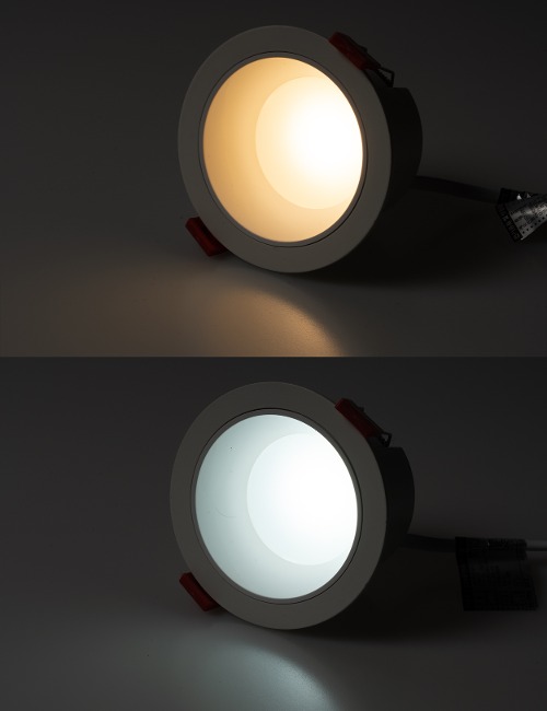 토프 LED 3인치 매입등 7W 다운라이트 플리커프리 등기구 
